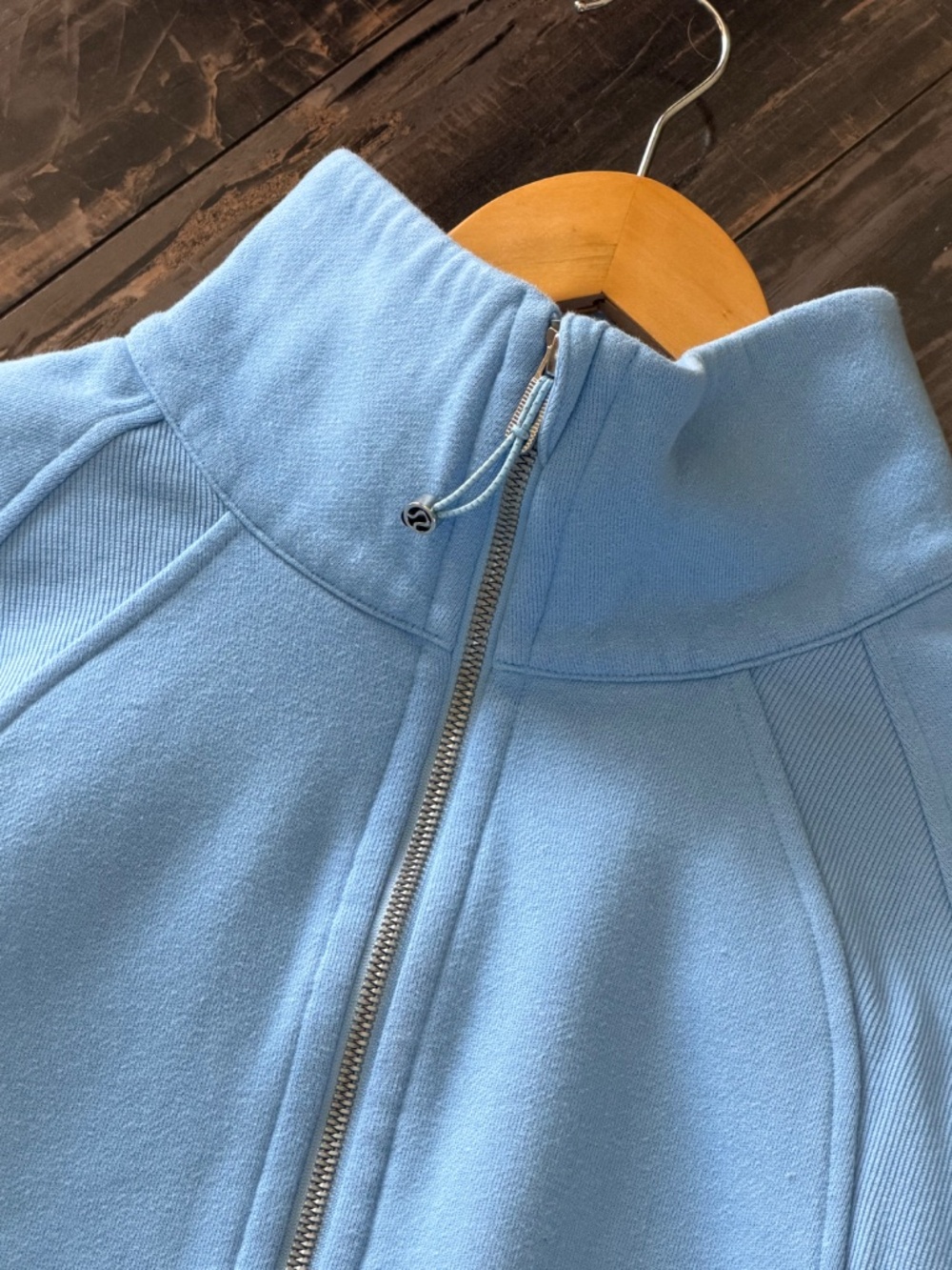 Lululemon Scuba Oversized Sweatshirt Funnel Neck Half Zip Longer Length Sinatra - Picture 4 of 16